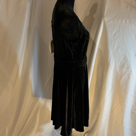 GRACE KARIN Women Sleeveless Lace Patchwork Deep V-Neck A Line Flared Dress - Picture 8 of 16